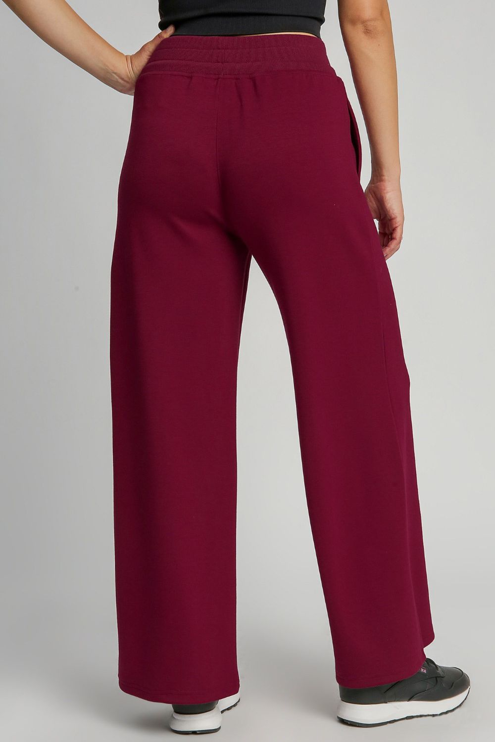 Umgee Full Size Drawstring Wide Leg Pants with Pockets - Sydney So Sweet