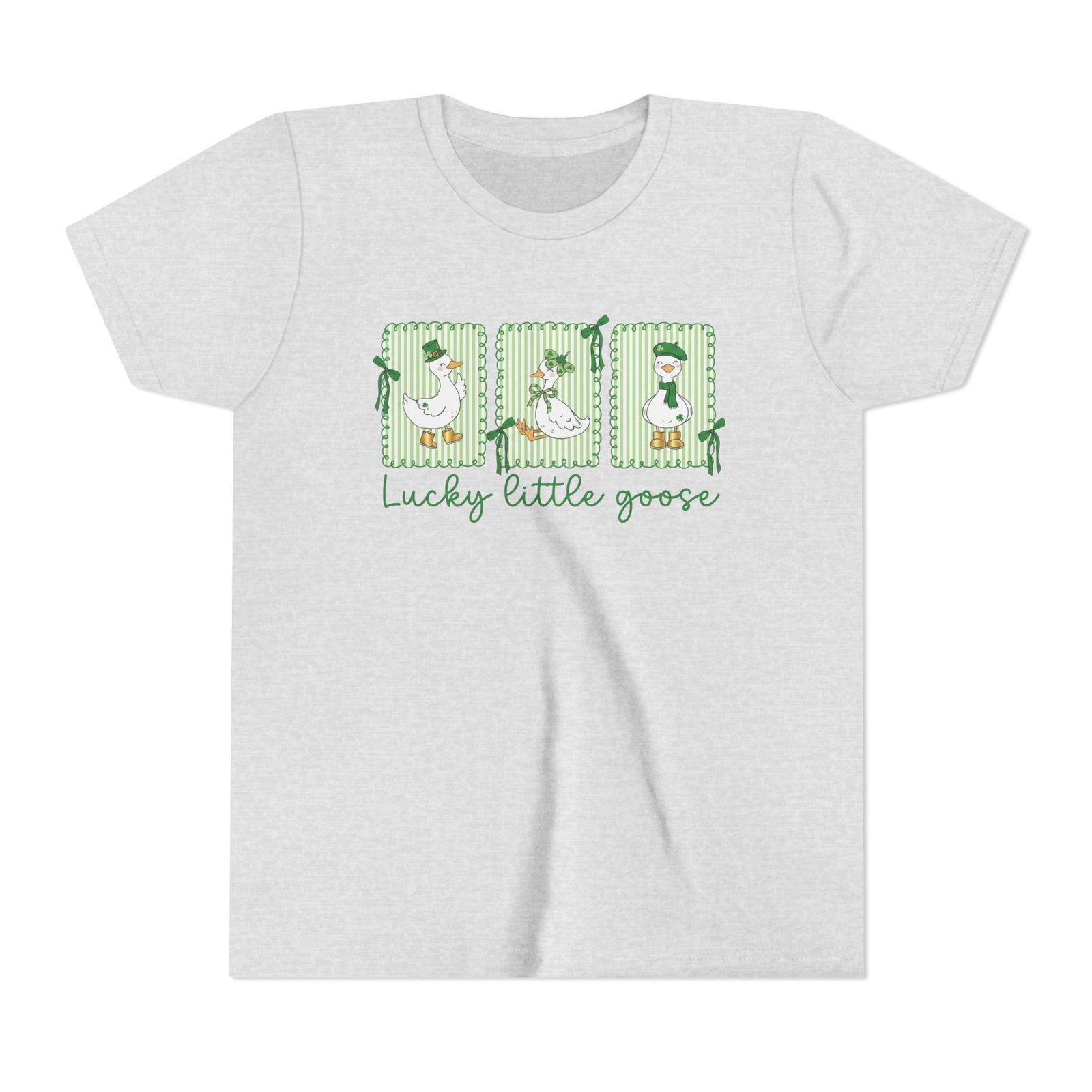 Lucky Little Goose Youth Tee Cute St. Patrick's Day Kids T-Shirt