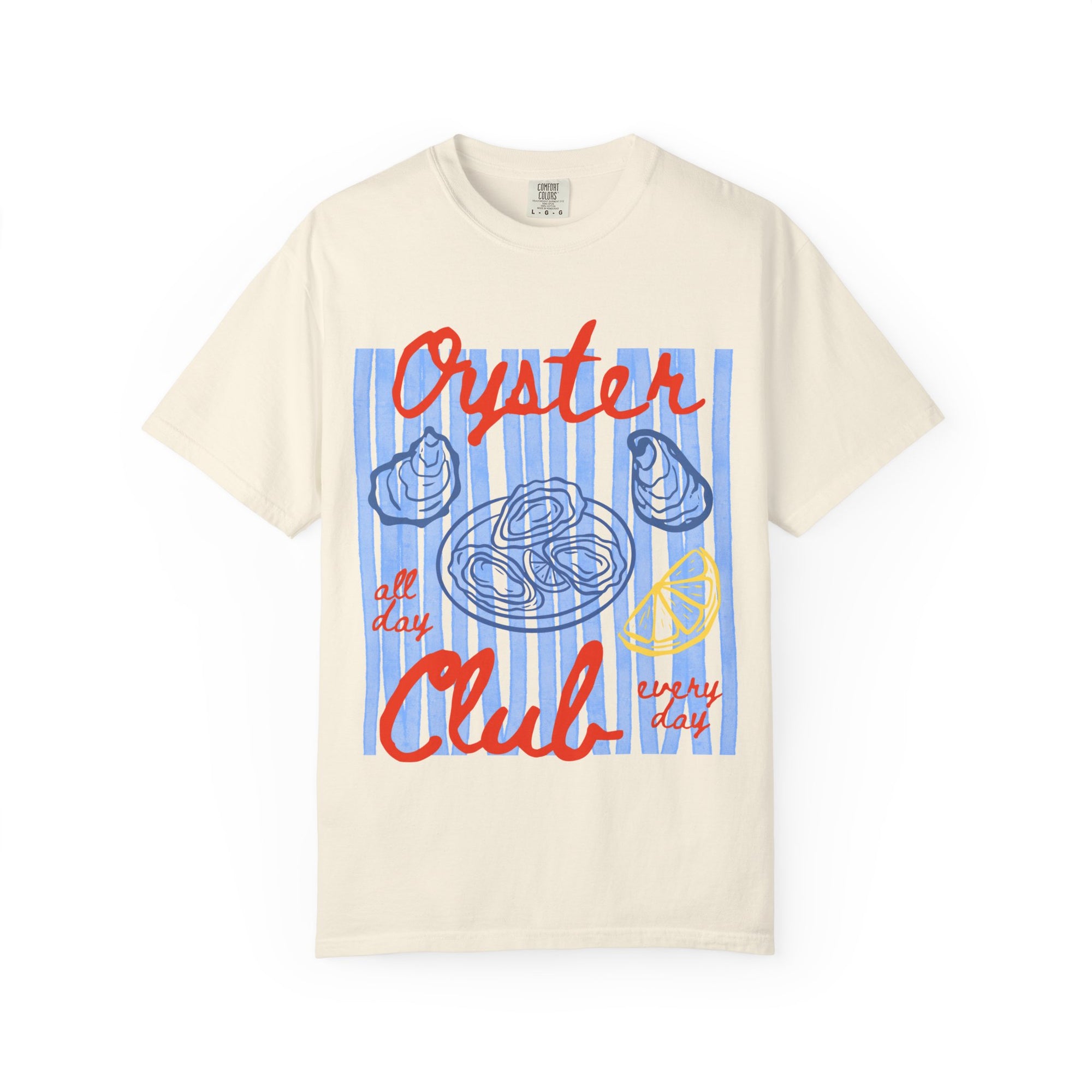 oyster club dress code T-Shirt Vintage Seafood Graphic Tee Mountain oyster she stunning✨ @beautybrookclan_ 🔎Sexy storeanniversary Size:Red
