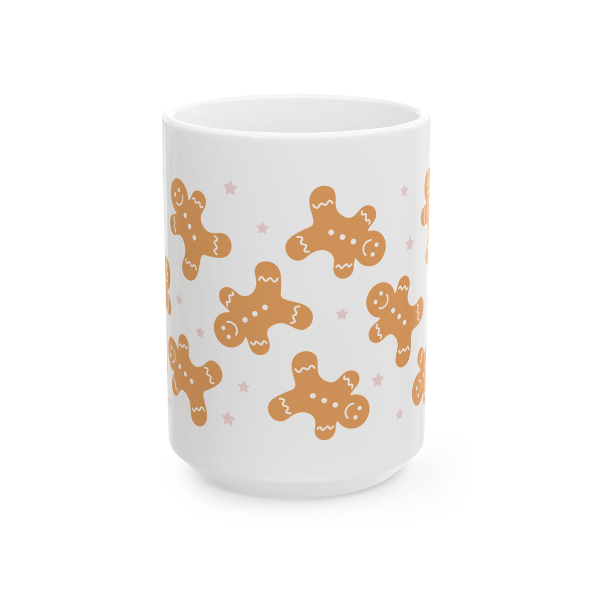Christmas Gingerbread Cookies Ceramic Mug Coffee Cup (11oz & 15oz)
