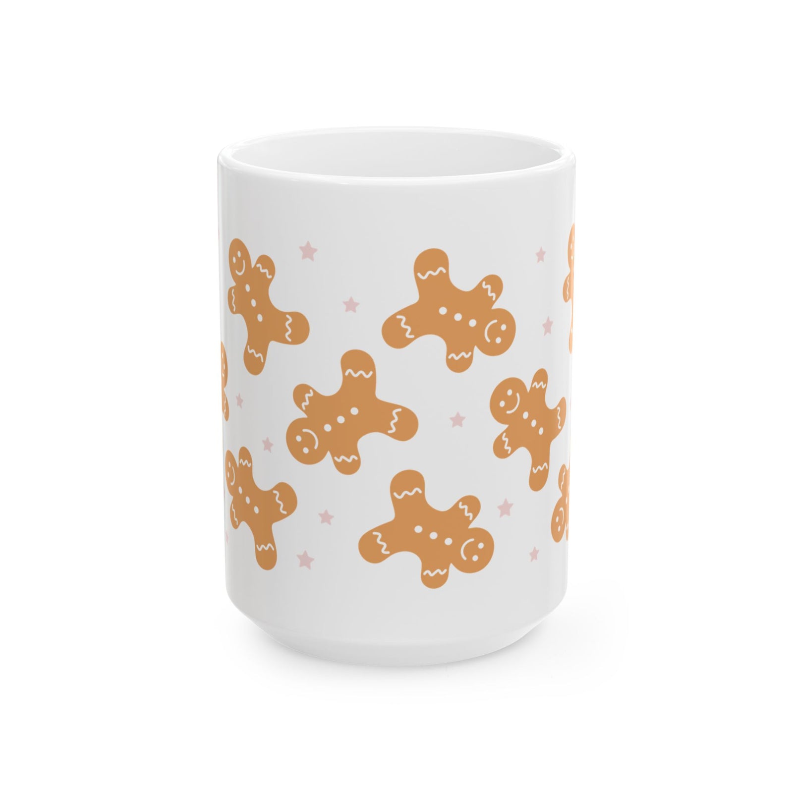 Christmas Gingerbread Cookies Ceramic Mug Coffee Cup (11oz & 15oz)
