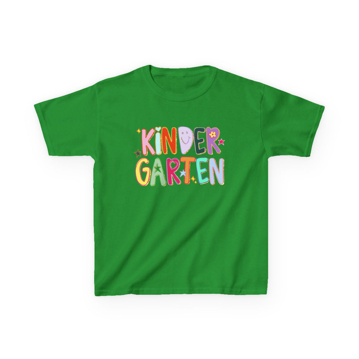 Kindergarten Kids T-Shirt Cute & Colorful Back to School Grade K Tee