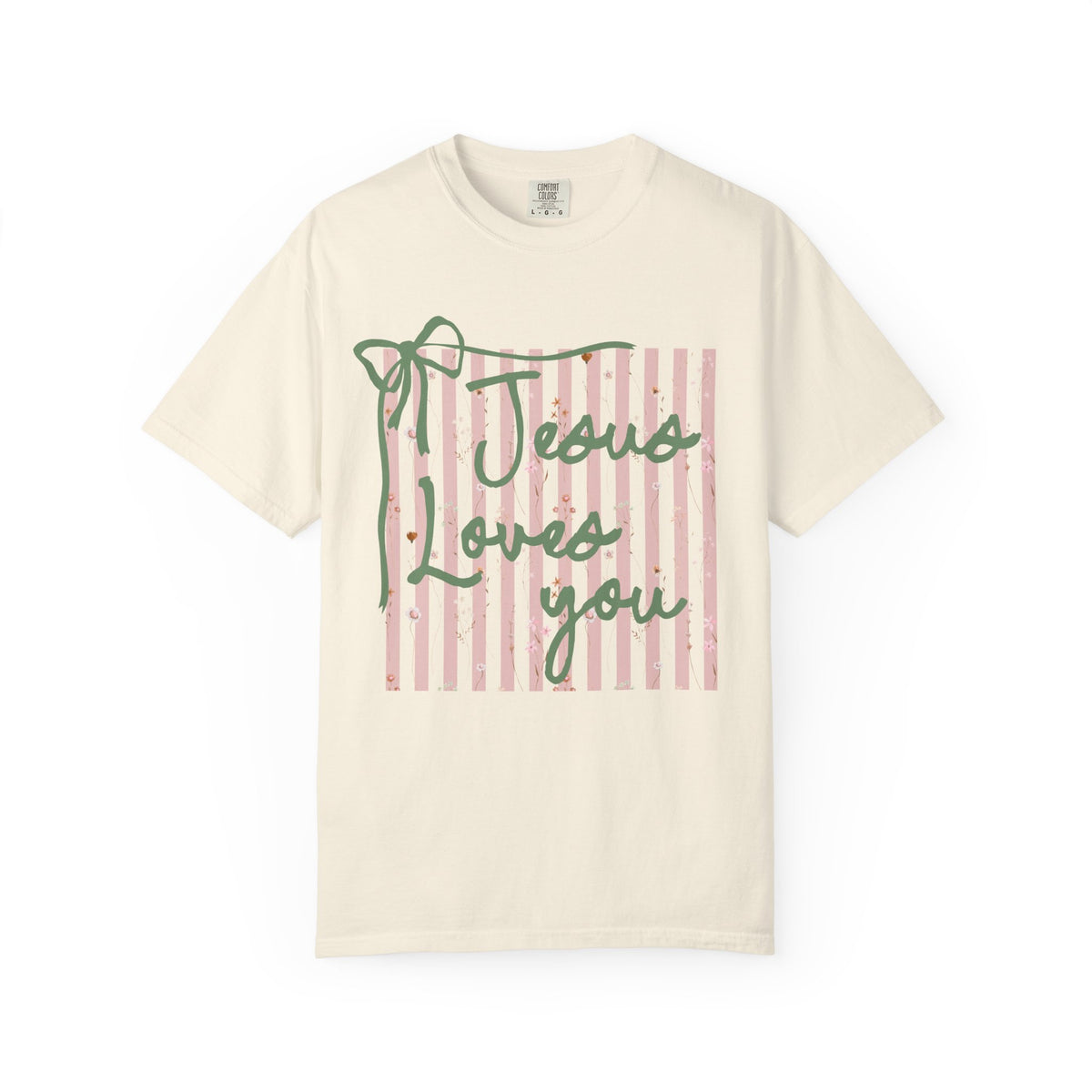 Jesus Loves You Graphic T-Shirt Christian Faith Graphic Tee