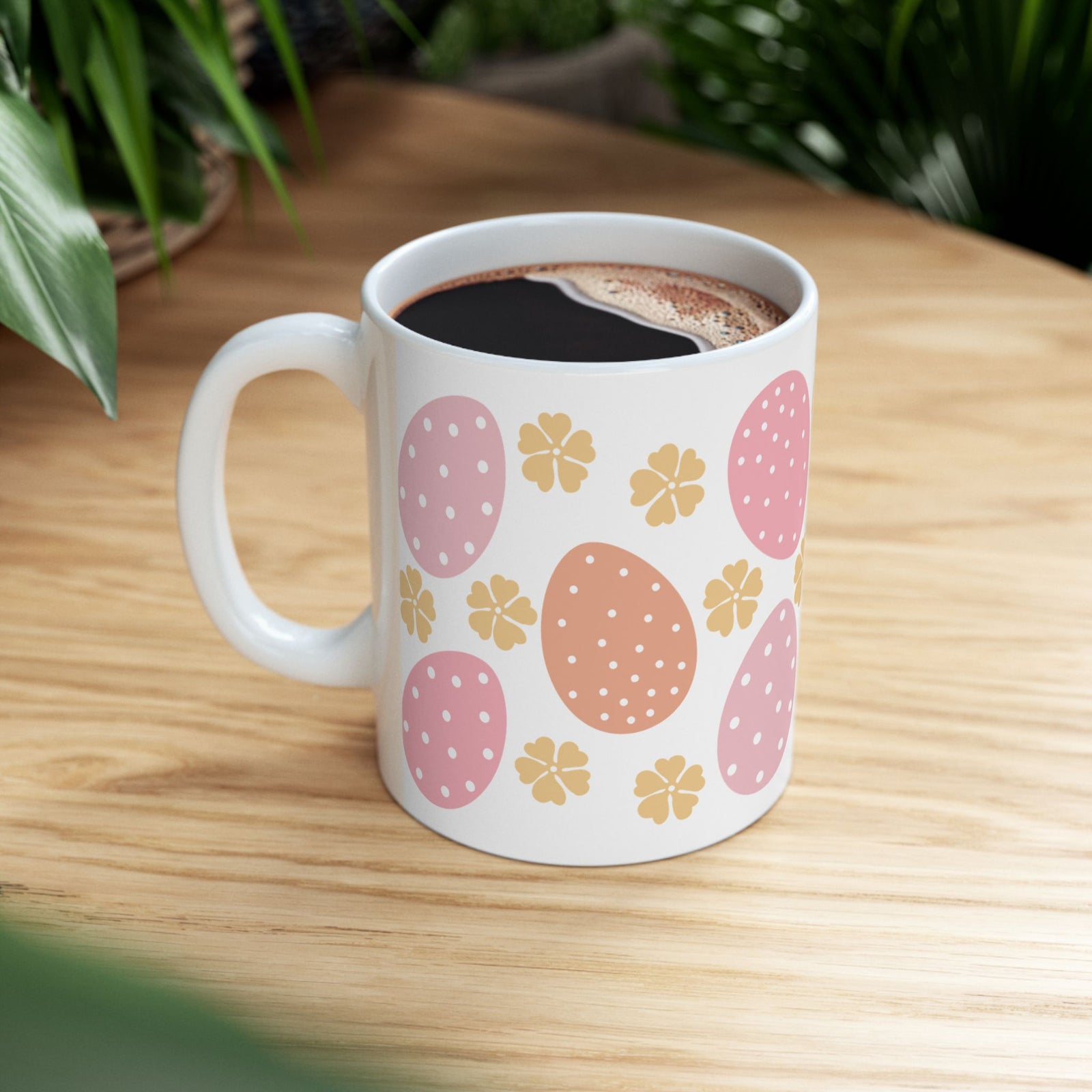 Easter Egg Cute Ceramic Mug Coffee Cup (11oz & 15oz)