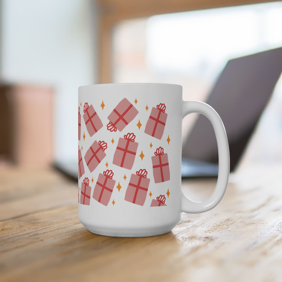 Pretty Christmas Gifts Ceramic Mug Coffee Cup (11oz & 15oz)