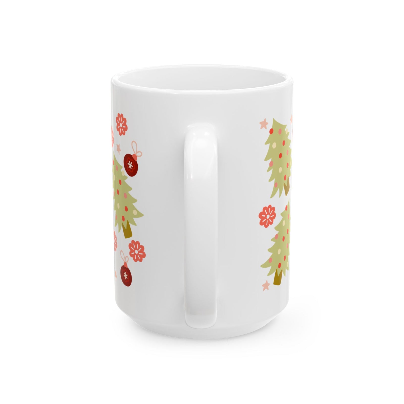90's Christmas Ceramic Mug Coffee Cup (11oz & 15oz)
