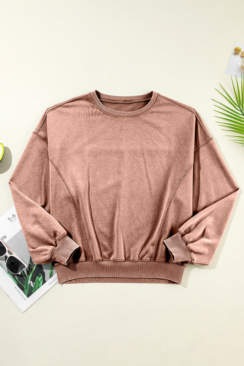 Round Neck Long Sleeve Sweatshirt - Sydney So Sweet