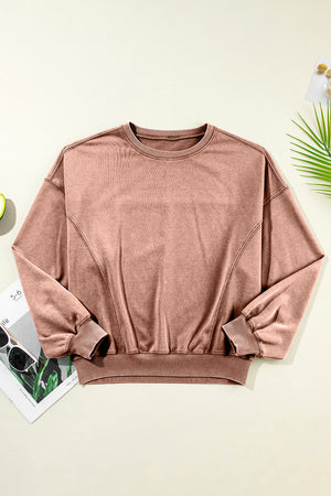 Round Neck Long Sleeve Sweatshirt - Sydney So Sweet