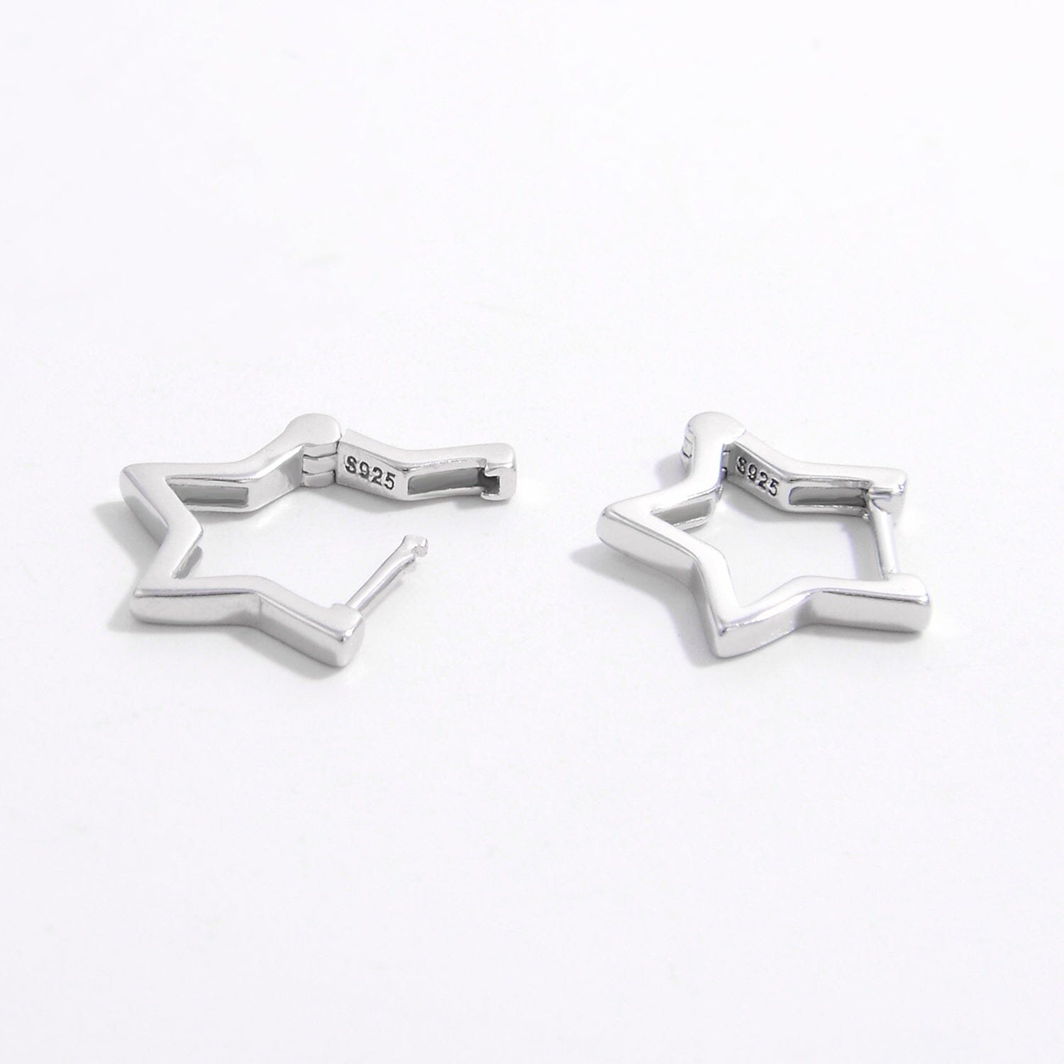 925 Sterling Silver Star Earrings - Sydney So Sweet