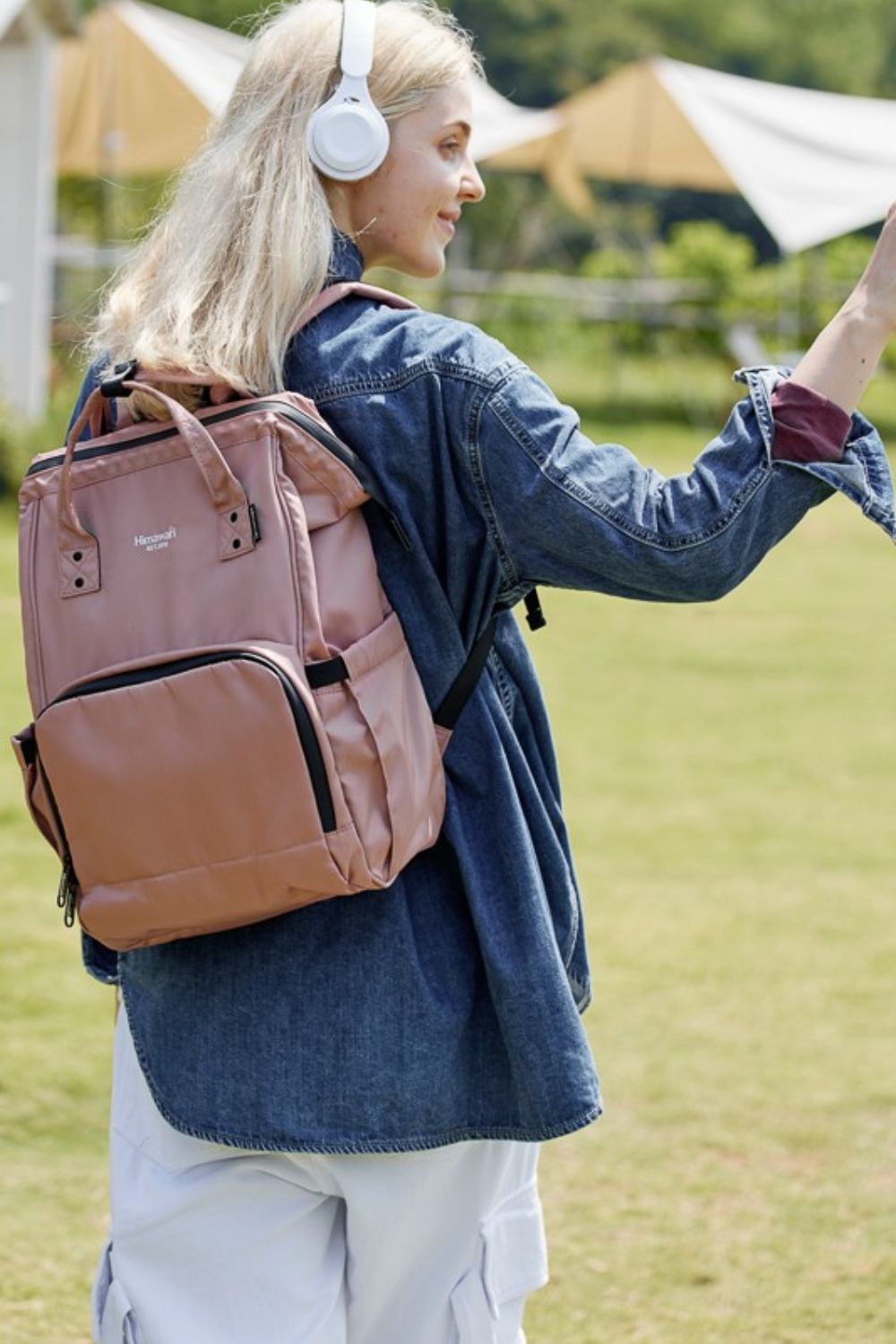 Himawari Waterproof and Anti-Theft Nylon Backpack Bag - Sydney So Sweet