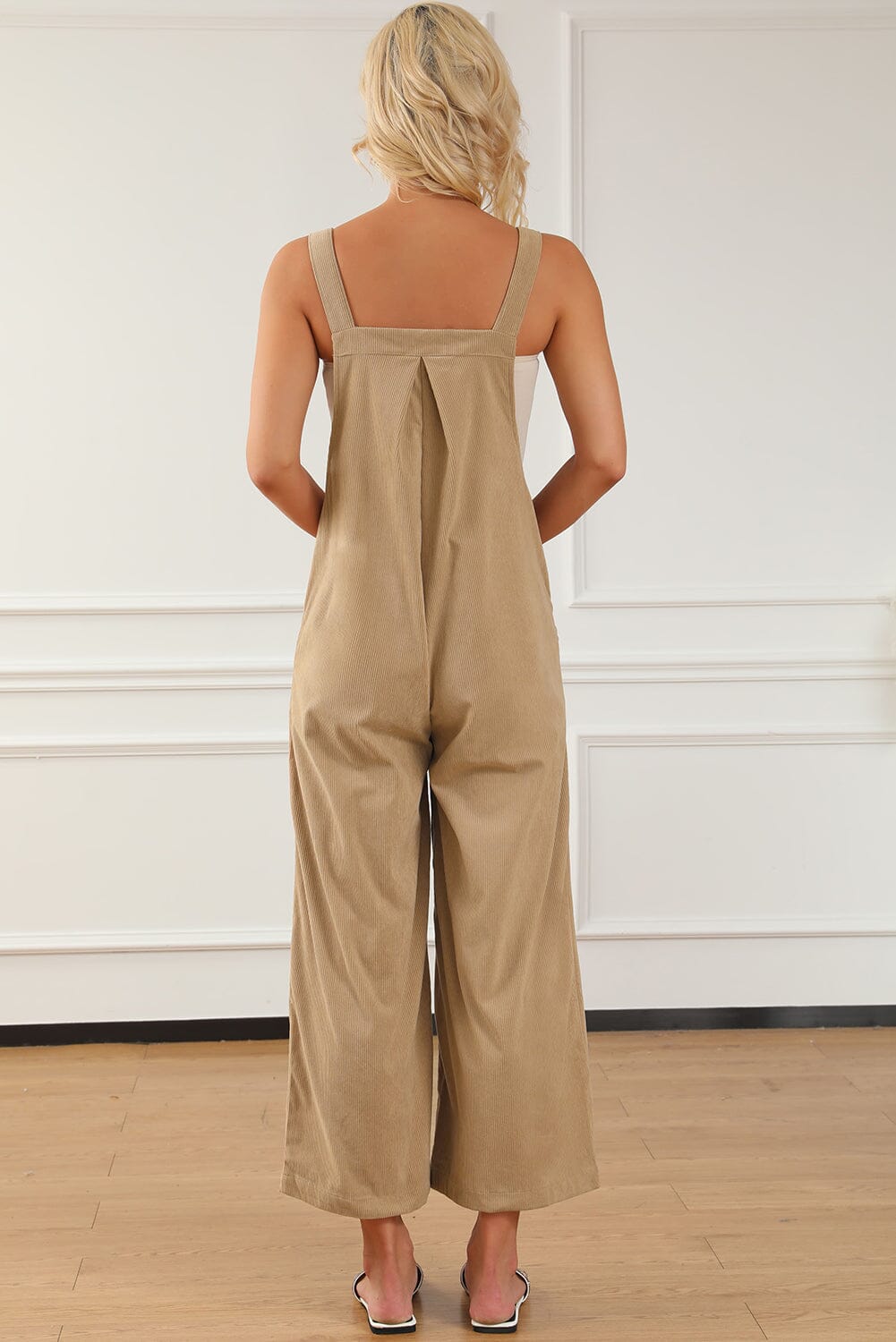 Pocketed Wide Leg Overall - Sydney So Sweet