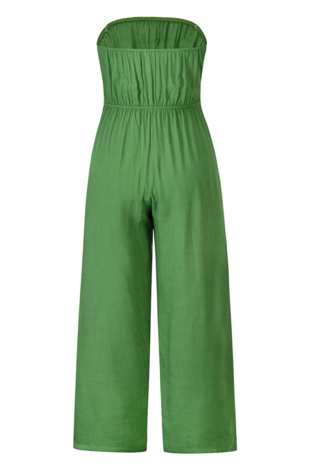 Tied Cutout Tube Wide Leg Jumpsuit - Sydney So Sweet