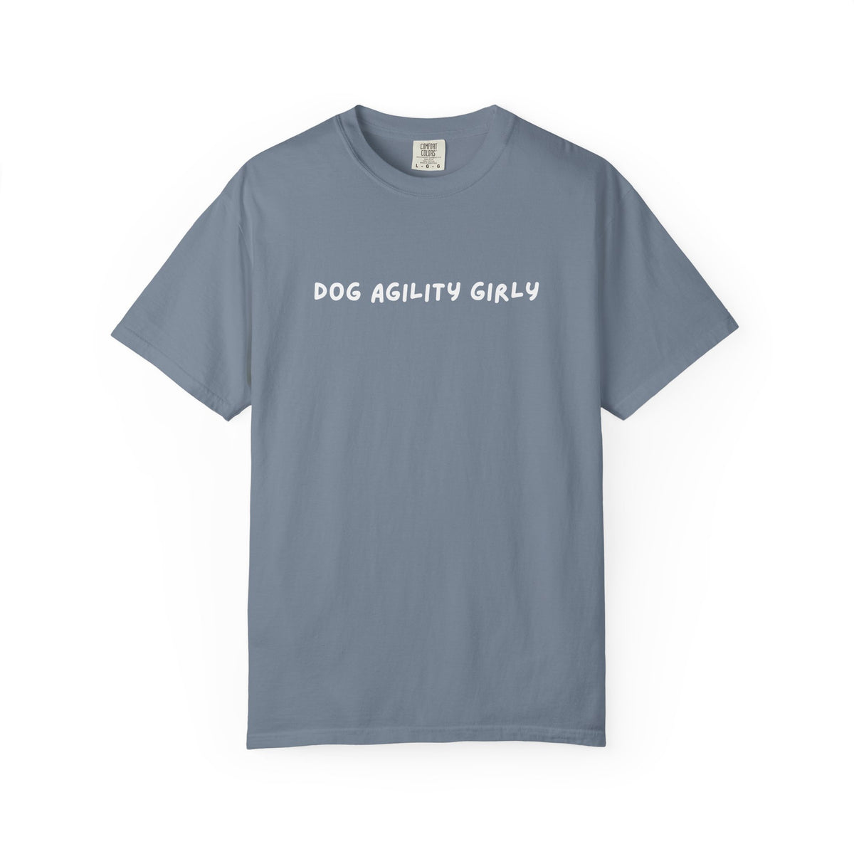 Dog Agility Girly Pet Lovers Dog Sports Graphic T-Shirt Unisex Short Sleeve Tee