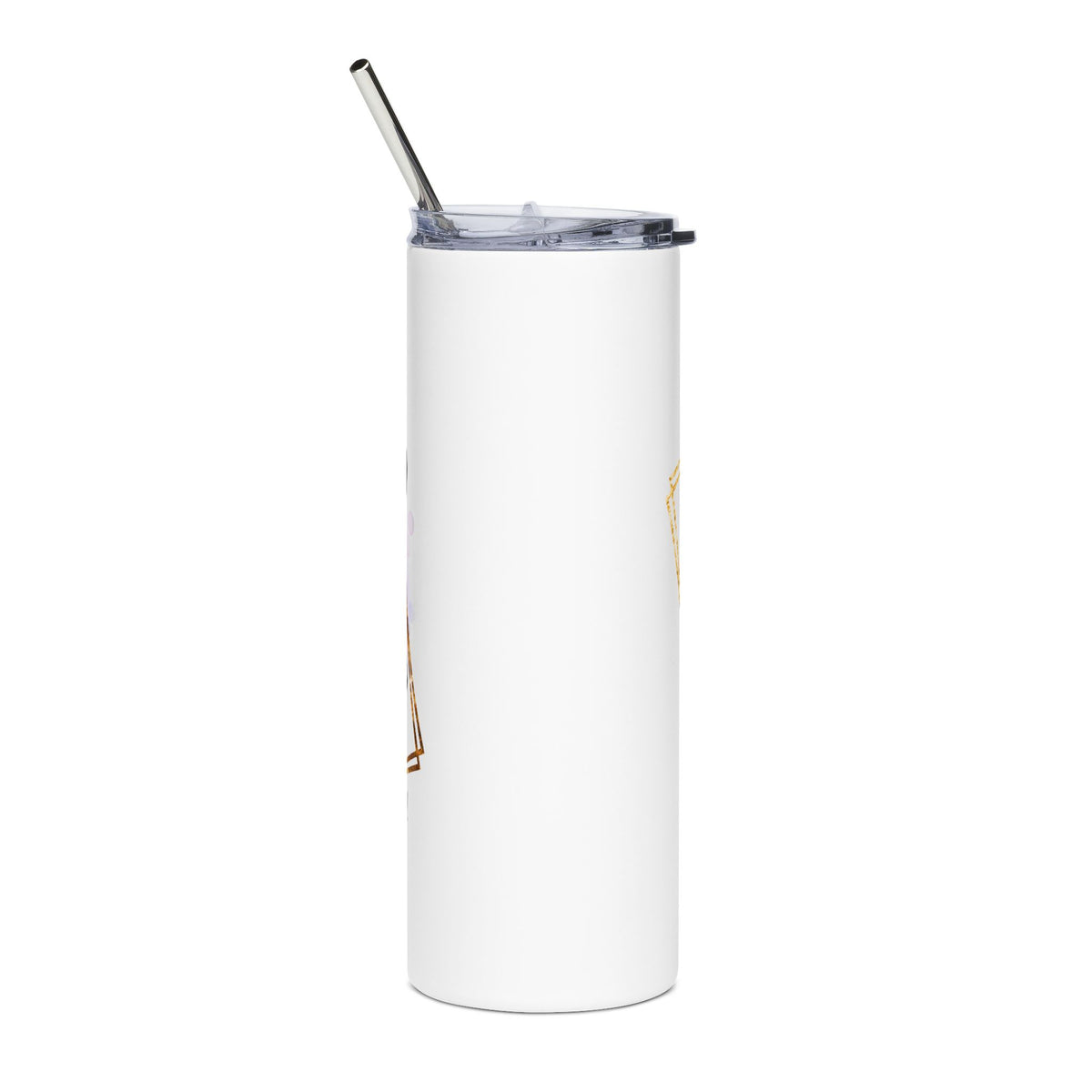 Be Strong & Courageous 20oz Stainless Tumbler Insulated Christian Travel Cup - Sydney So Sweet