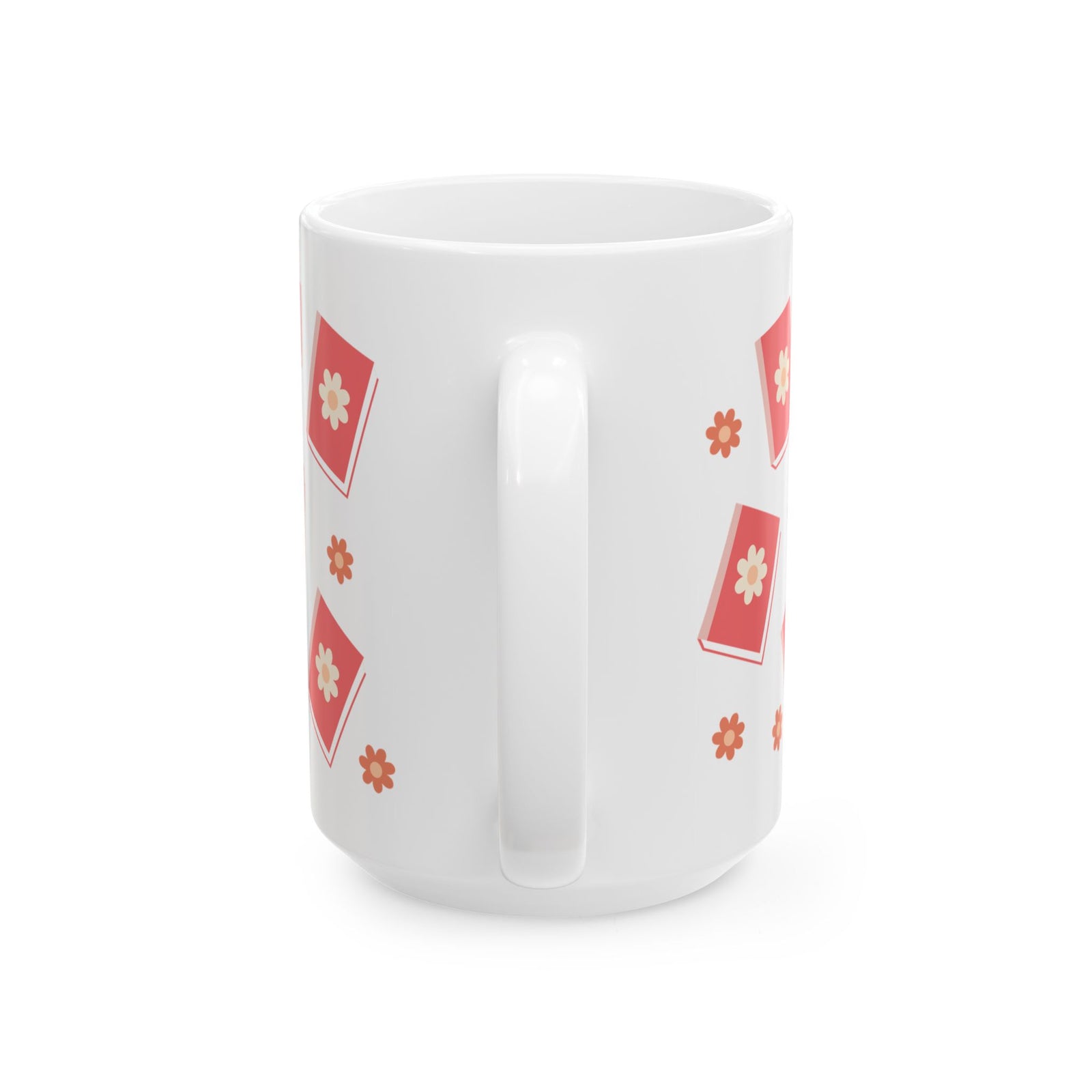 Just One More Chapter Cute Ceramic Mug Coffee Cup (11oz & 15oz)