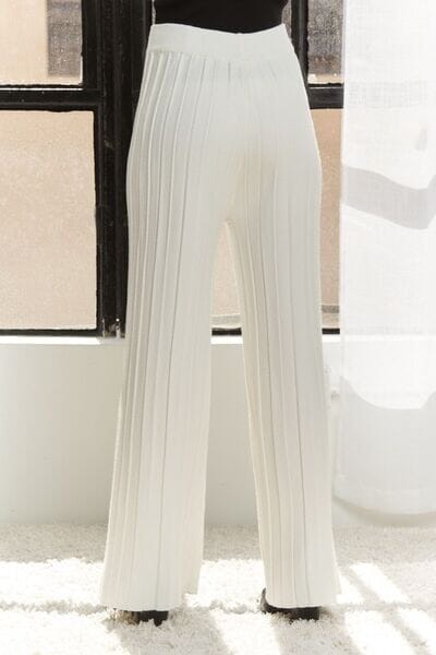ADORA Tied Wide Leg Knit Pants - Sydney So Sweet