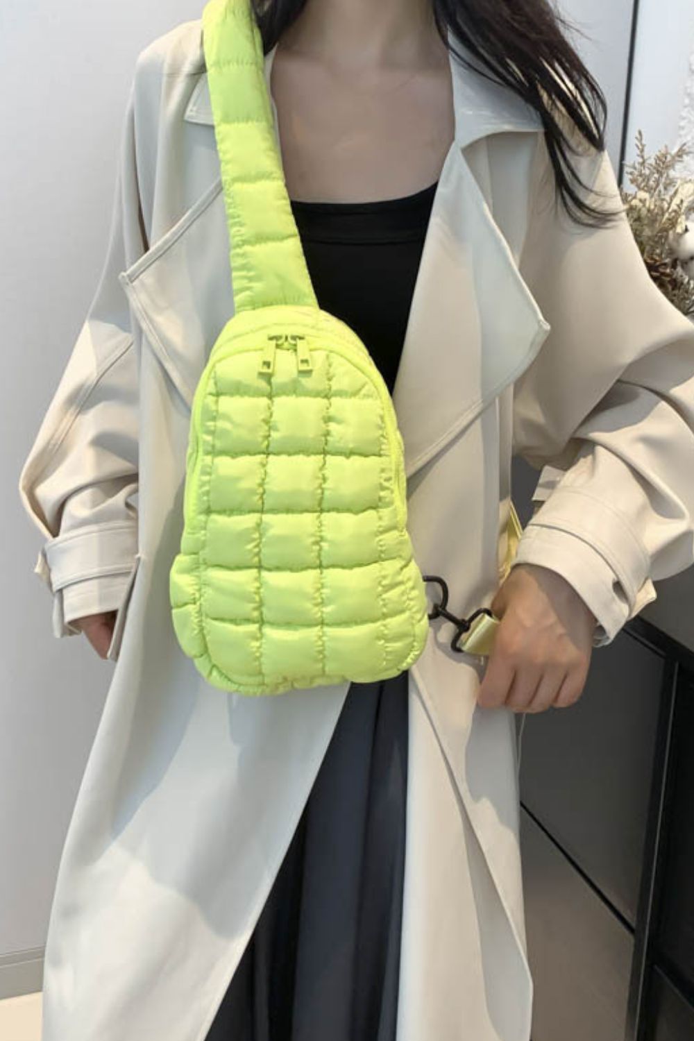 Quilted Nylon Crossbody  Bag - Sydney So Sweet