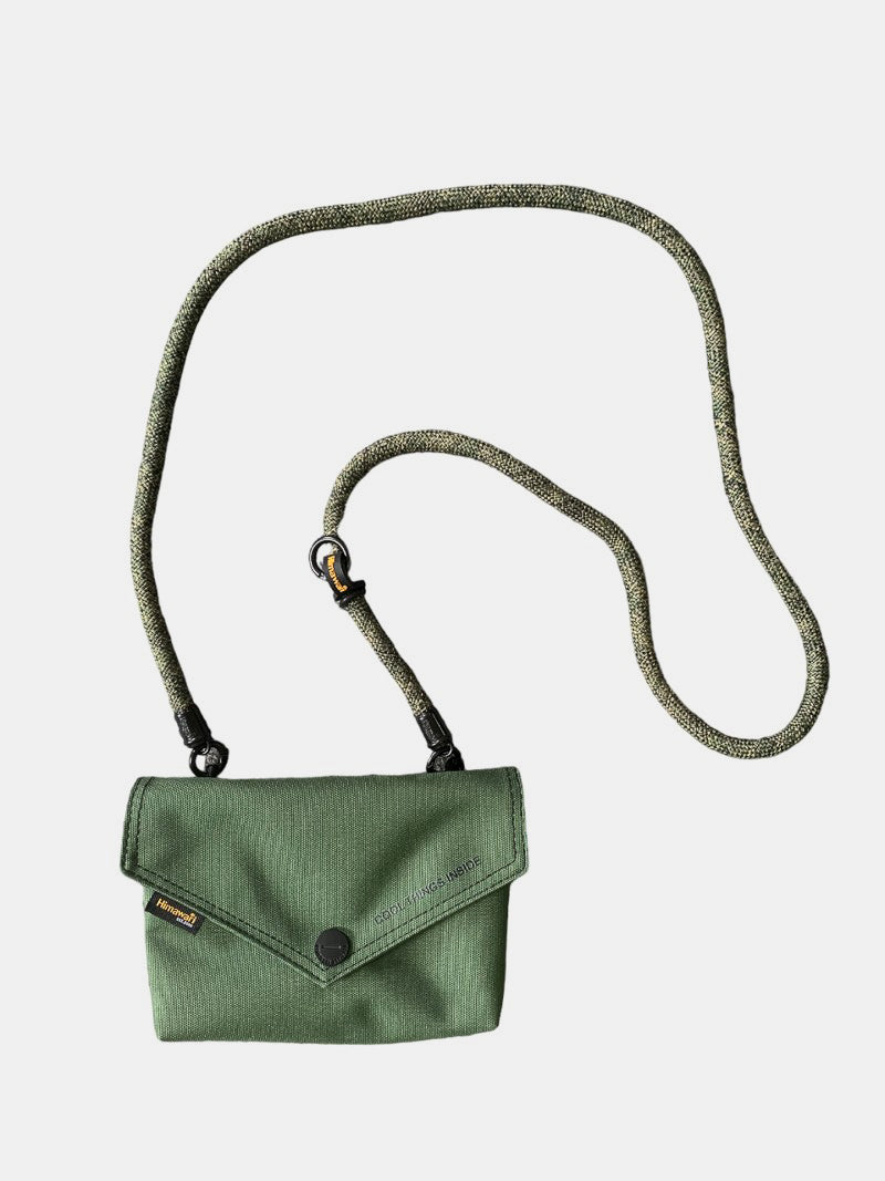 Himawari Solid Color Envelope Shape Crossbody Bag with Removable Strap - Sydney So Sweet