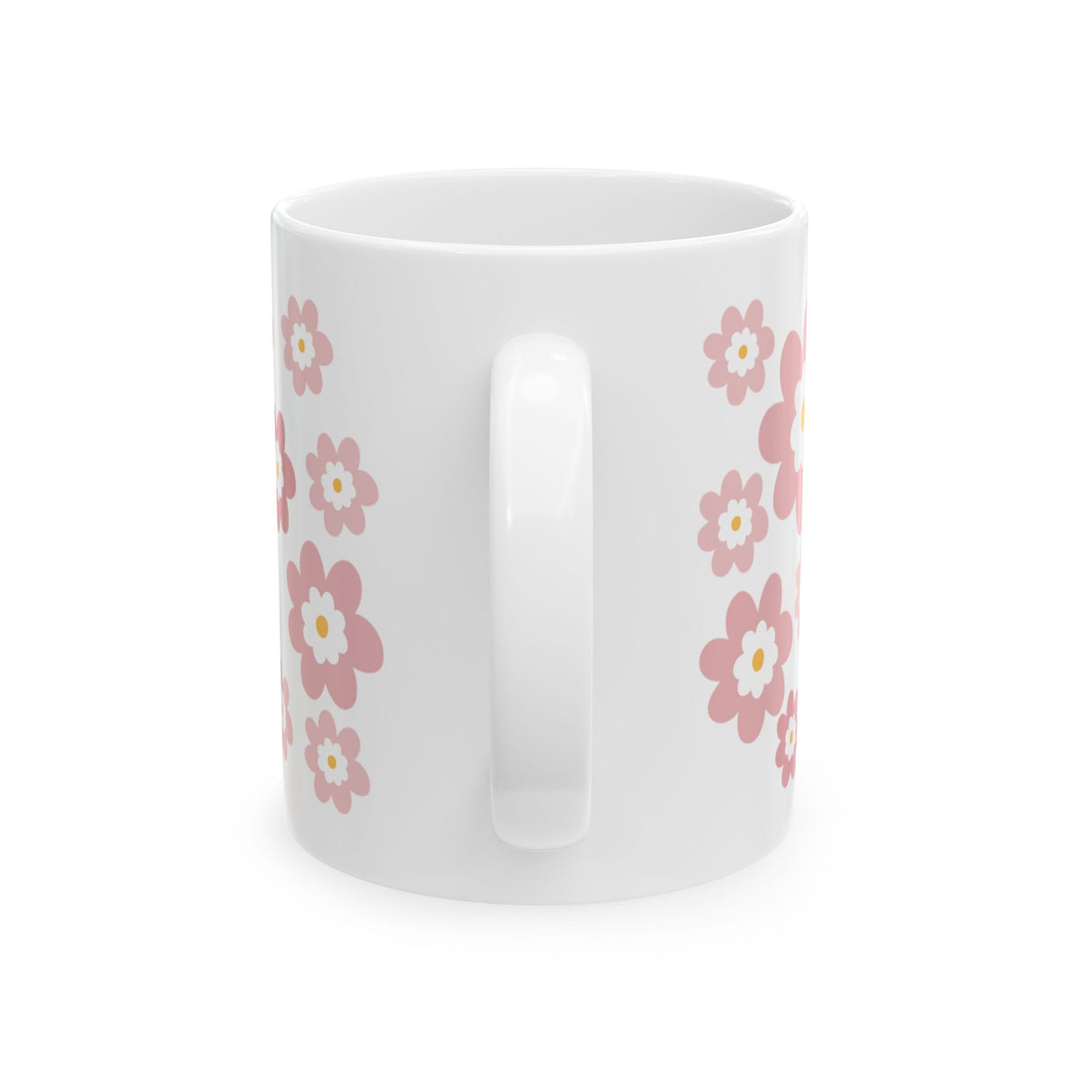 Spring Bouquet Cute Ceramic Mug Coffee Cup (11oz & 15oz)