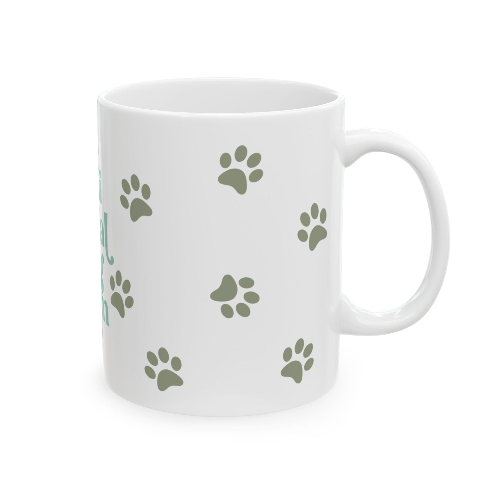 Anti Social Dog Mom Cute Ceramic Mug Coffee Cup (11oz & 15oz) - Sydney So Sweet