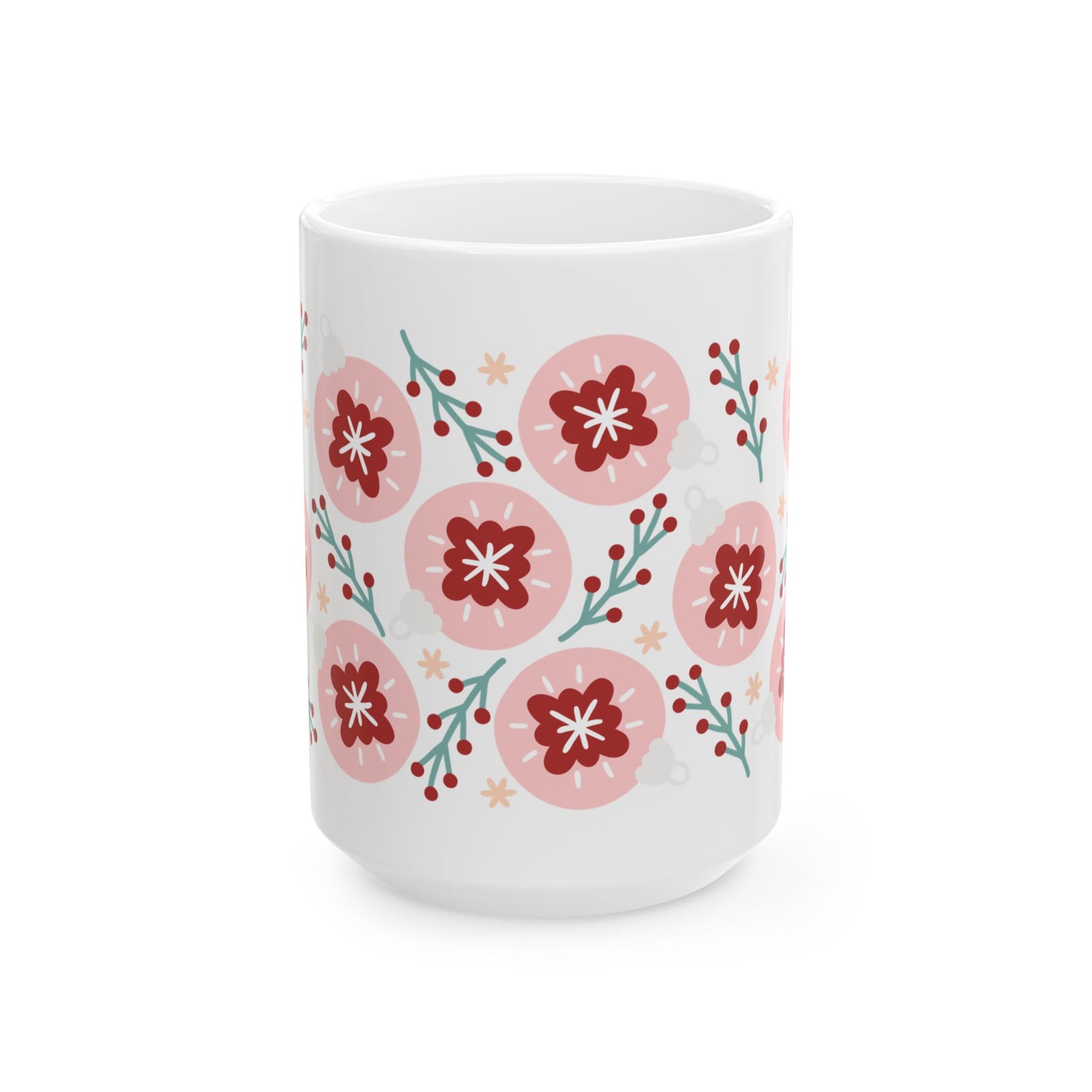 Hygge Christmas Holiday Ceramic Mug Coffee Cup (11oz & 15oz)