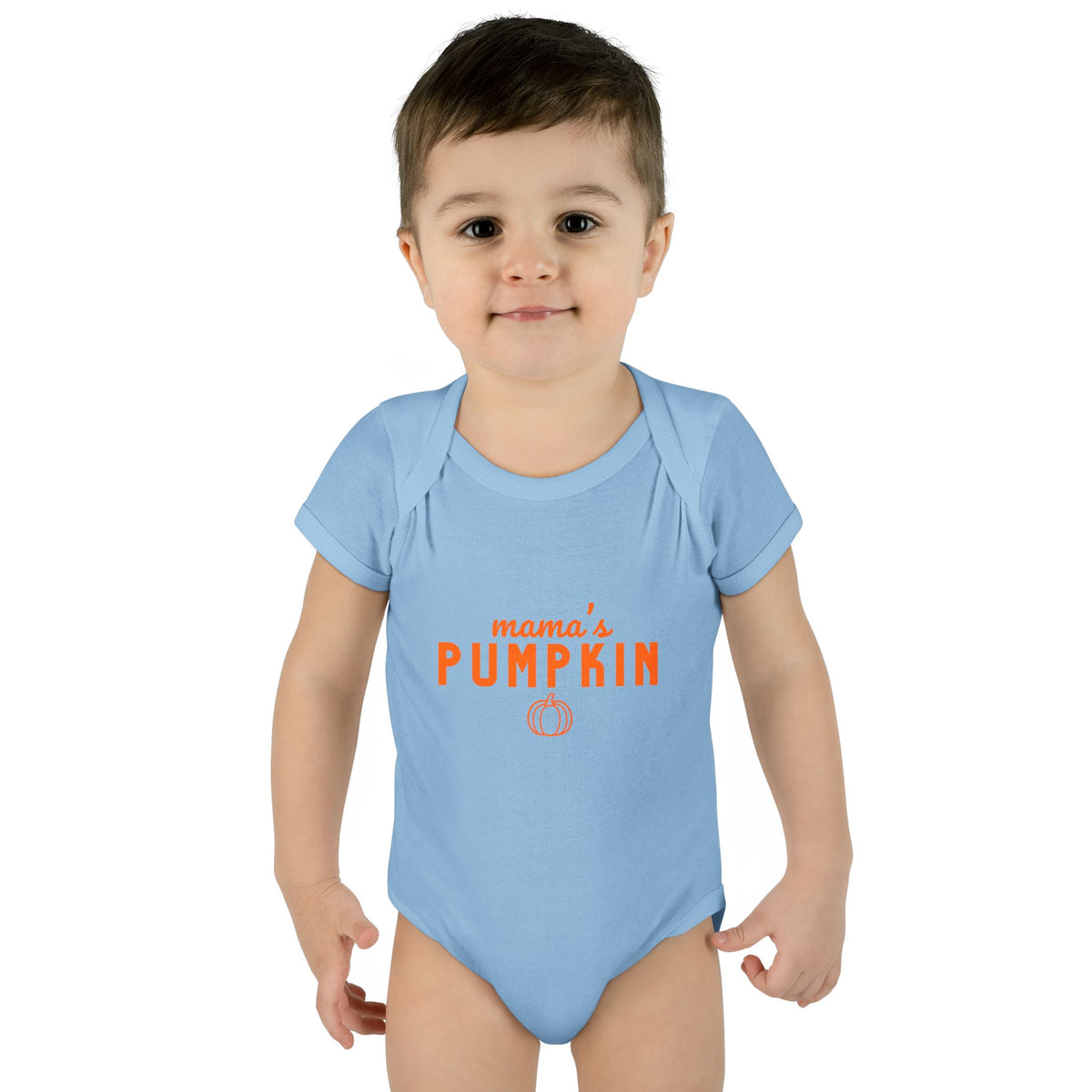 Mama's Pumpkin Infant Bodysuit Cute Fall Baby Onesie