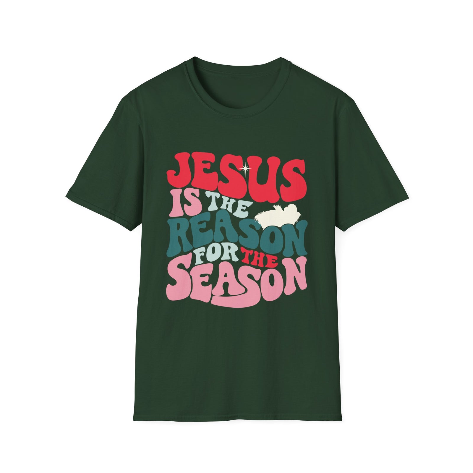 Jesus is the Reason Tee Christmas Season Christian T-Shirt