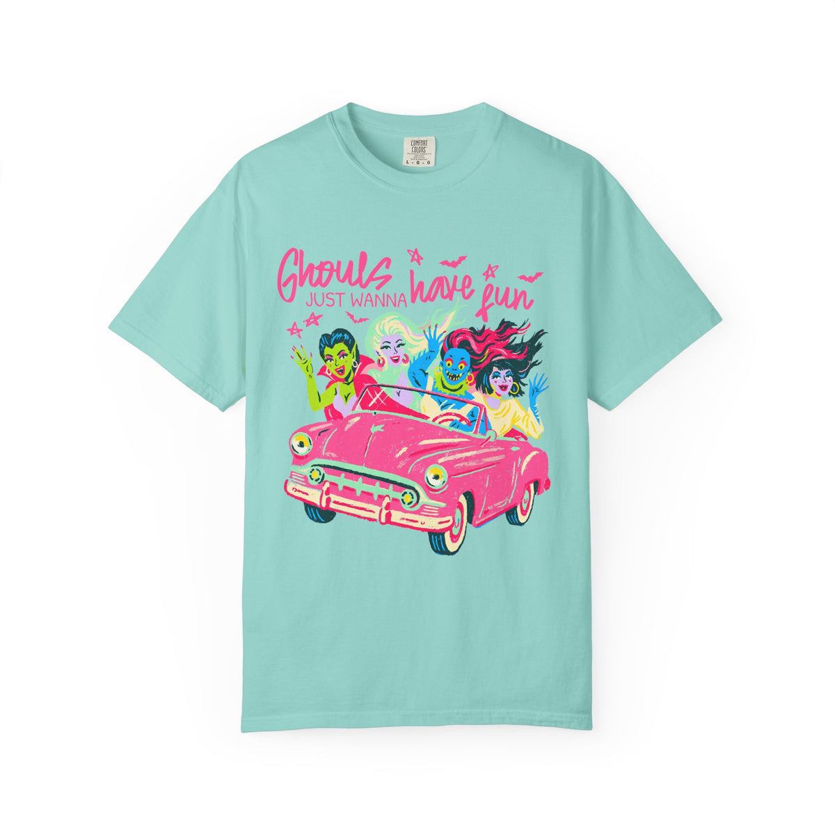Ghouls Just Wanna Have Fun Halloween Monsters T-Shirt Fun Graphic Tee