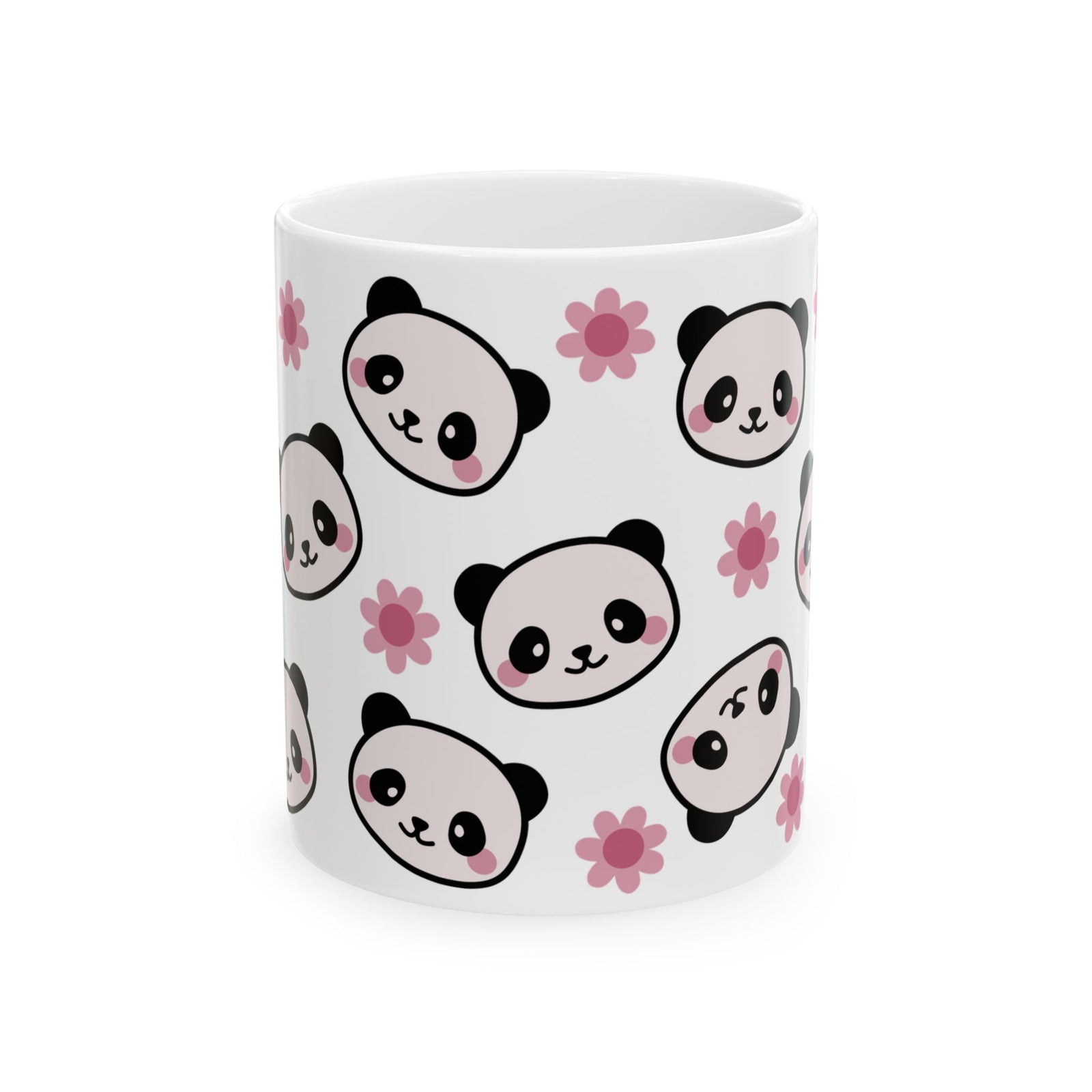 Panda Blossom Cute Kawaii Ceramic Mug Coffee Cup (11oz & 15oz) - Sydney So Sweet