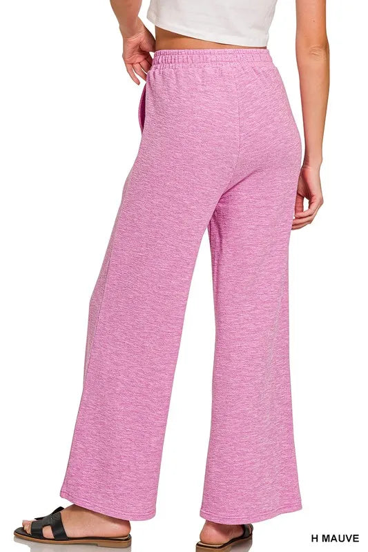 Zenana Cotton Slub Tank & Pants Set - Sydney So Sweet