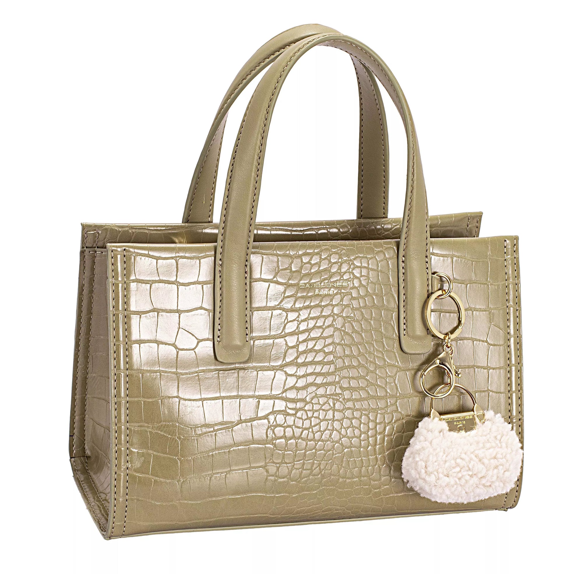 David Jones Crocodile Pattern Handbag - Sydney So Sweet
