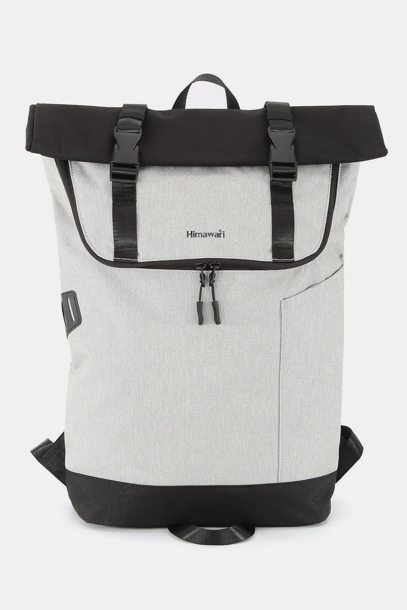 Himawari Contrast Waterproof Canvas Backpack Bag - Sydney So Sweet