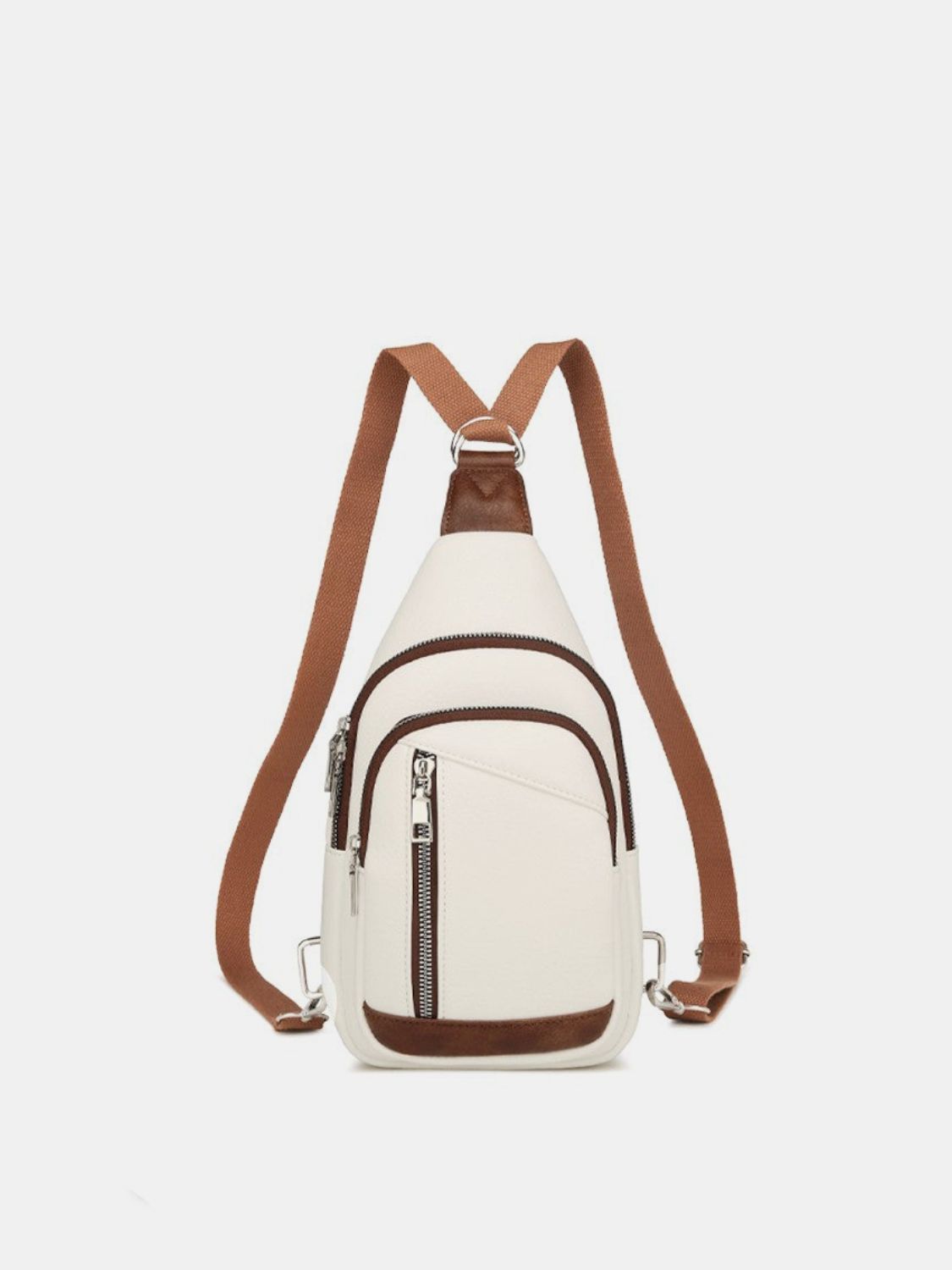 PU Leather Crossbody Bag with Two Detachable Strap - Sydney So Sweet