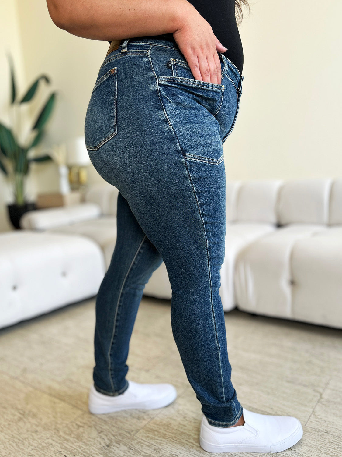 Judy Blue Full Size High Waist Skinny Jeans - Sydney So Sweet