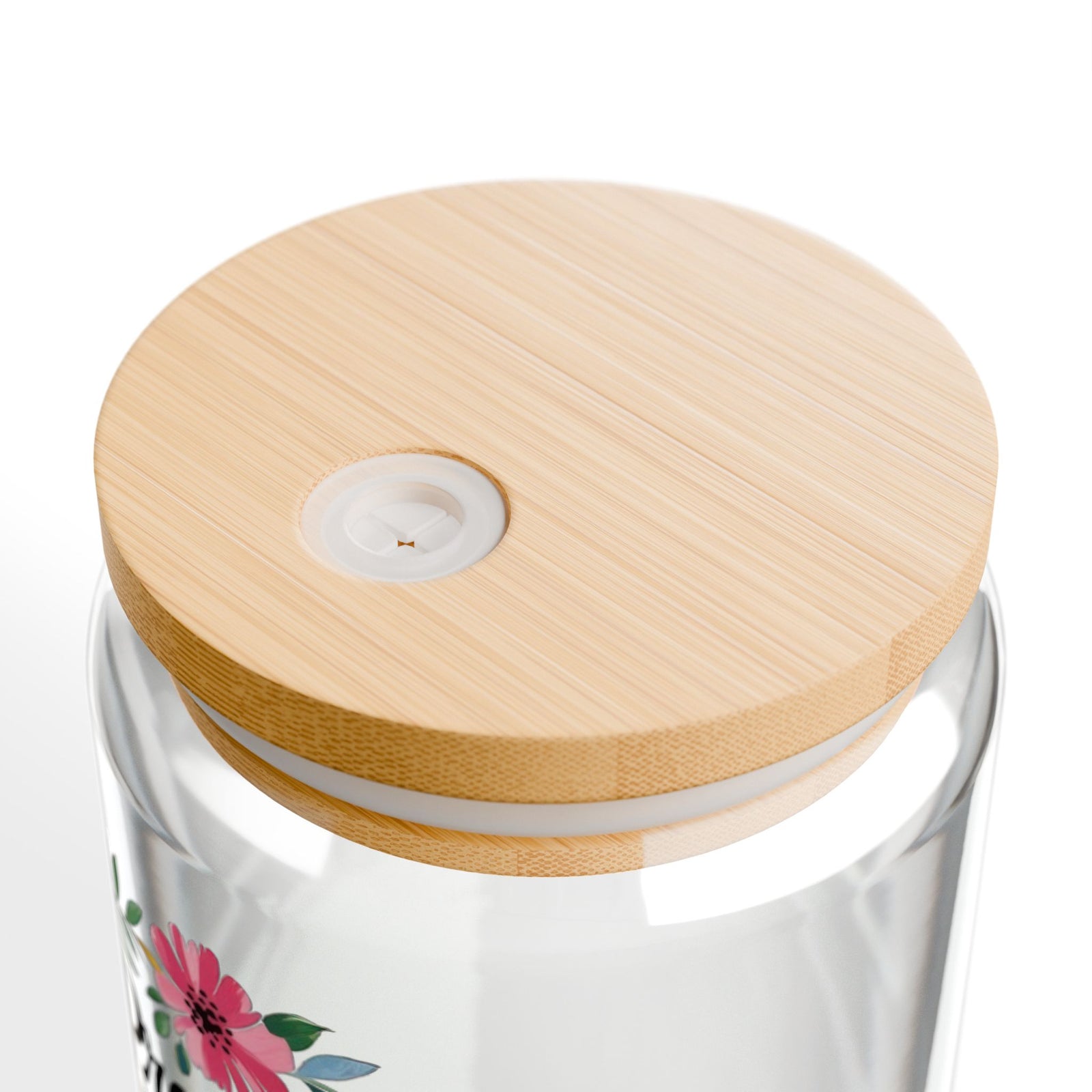 Praying Mama Raising Warriors Sipper Glass 16oz Reusable Drink Jar with Lid & Straw