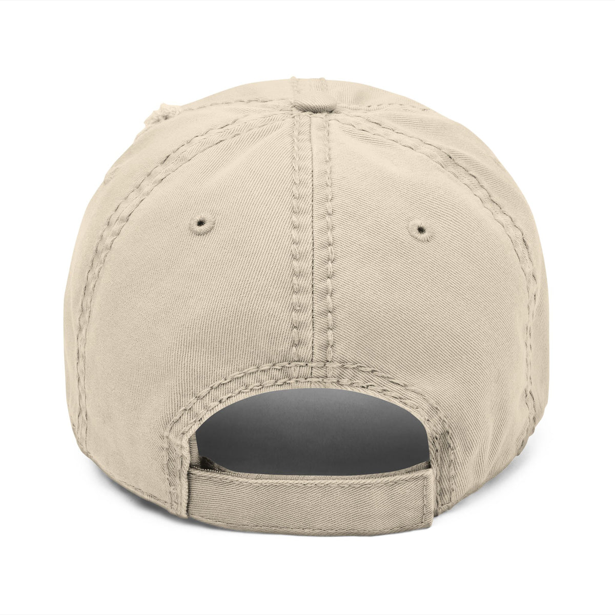 Dog Mom Distressed Dad Hat Khaki — Embroidered Casual Baseball Cap - Sydney So Sweet