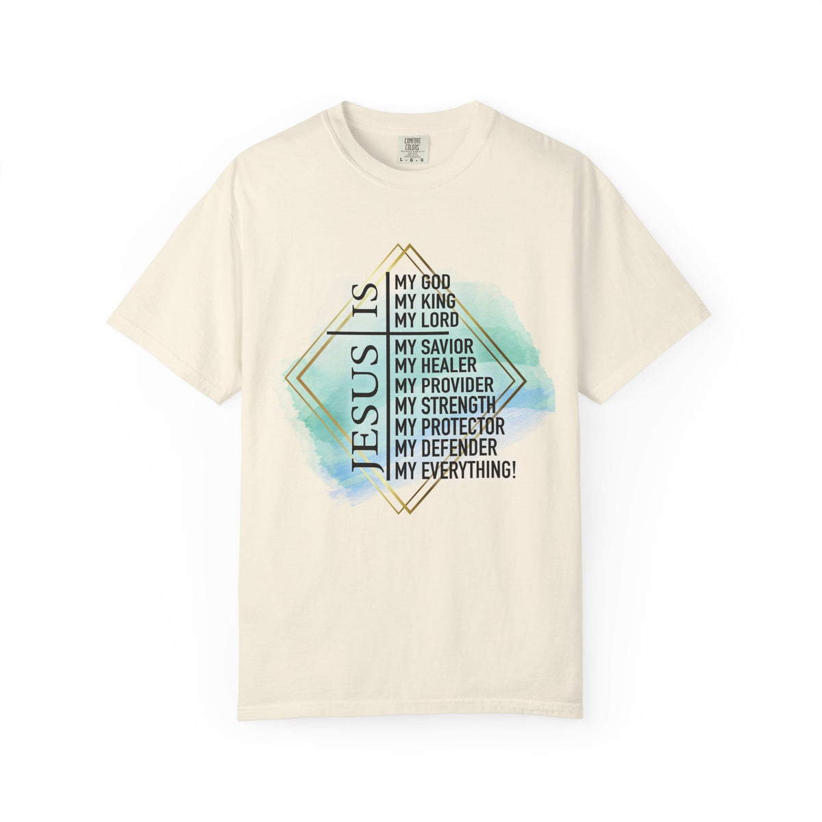 Jesus is My Everything Christian Graphic T-Shirt Unisex Short Sleeve Tee - Sydney So Sweet