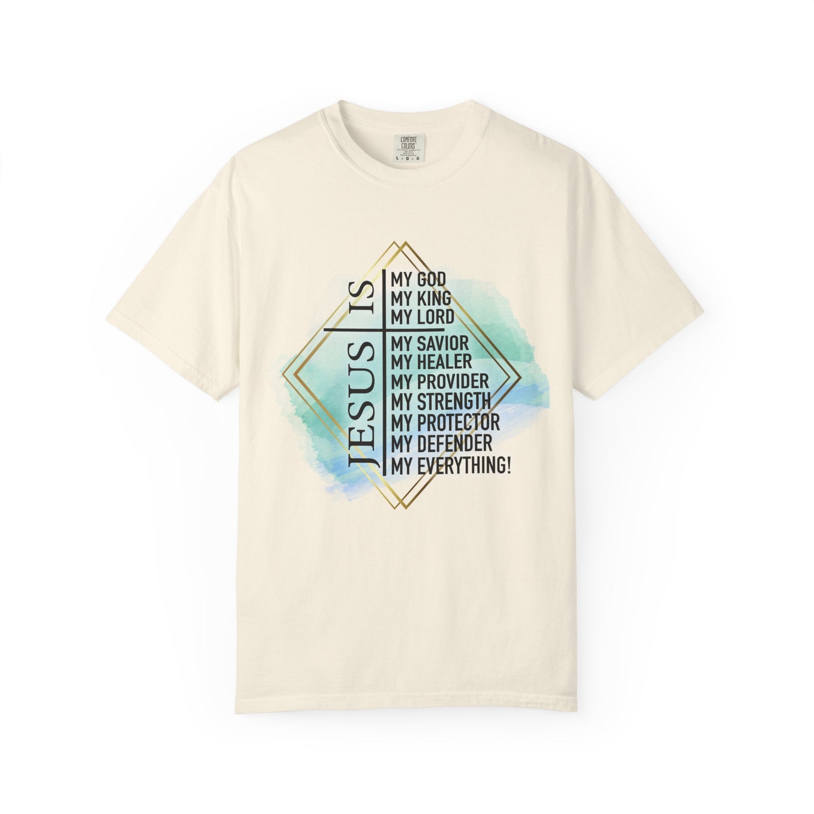 Jesus is My Everything Christian Graphic T-Shirt Unisex Short Sleeve Tee - Sydney So Sweet