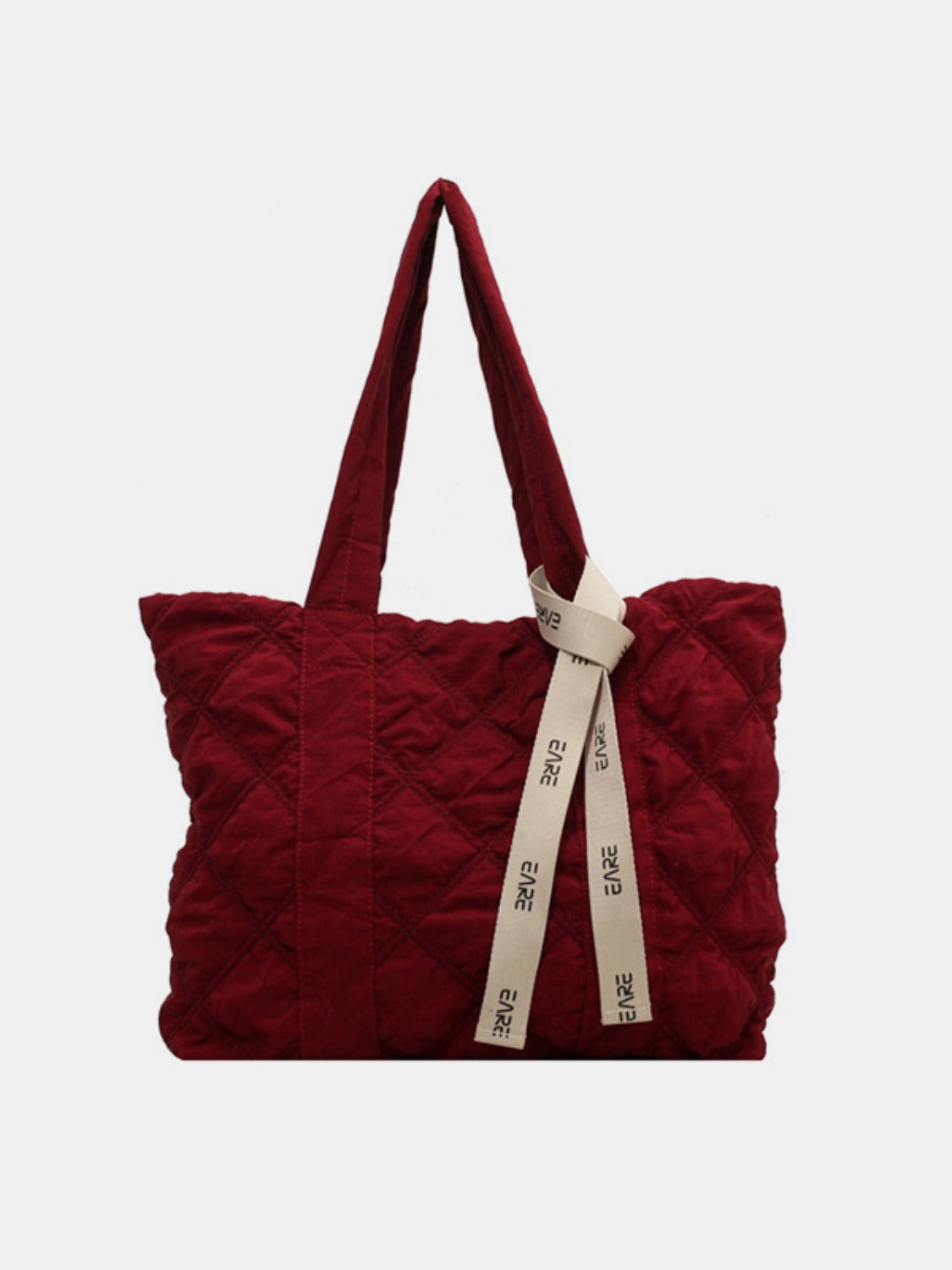 Quilted Nylon Large Tote Bag - Sydney So Sweet