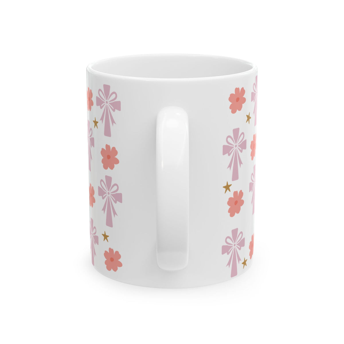 Love Like Jesus Floral Cute Ceramic Mug Coffee Cup (11oz & 15oz)