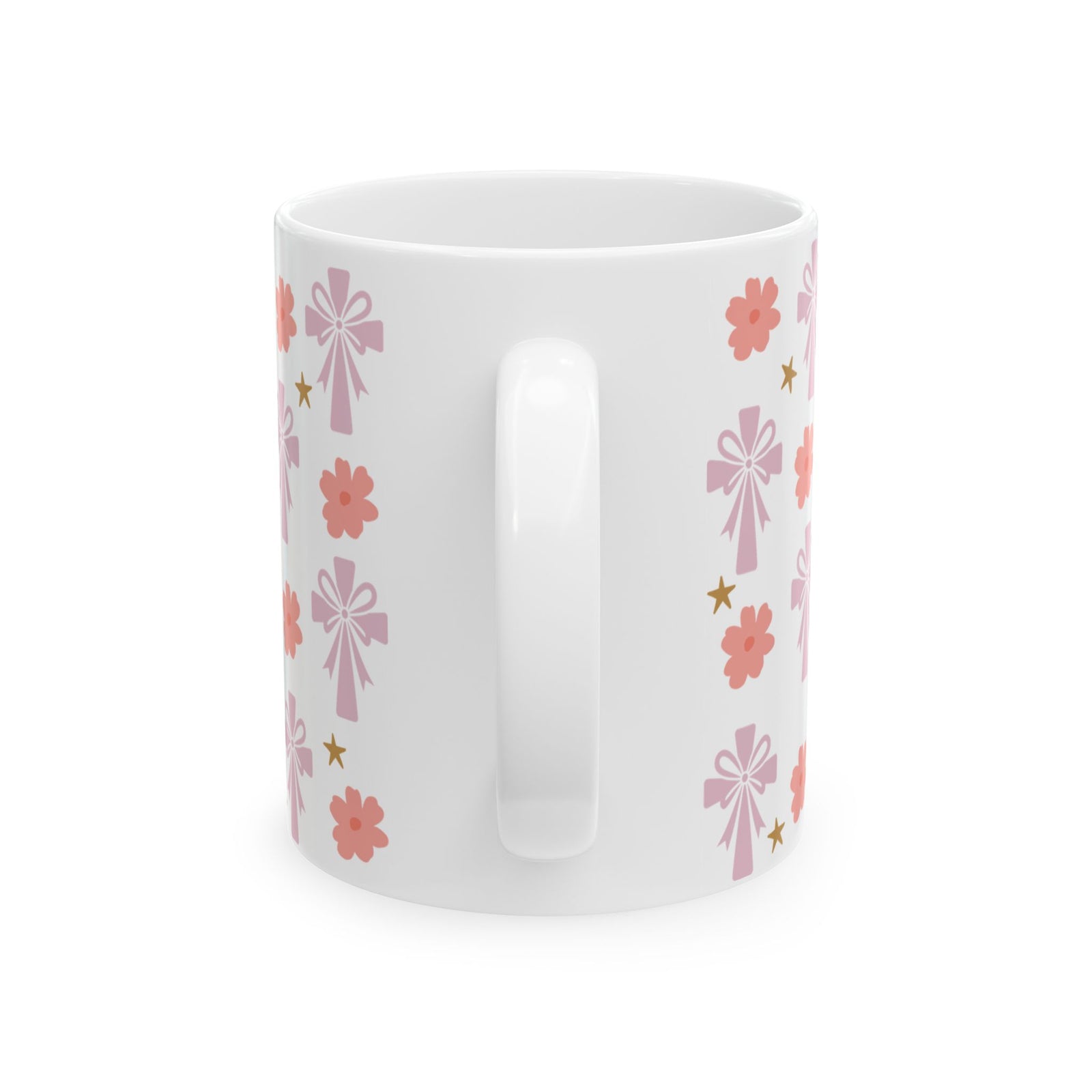 Love Like Jesus Floral Cute Ceramic Mug Coffee Cup (11oz & 15oz)