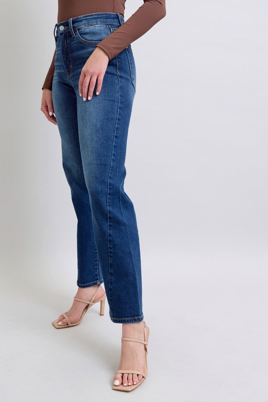 Judy Blue Full Size Side Seam Detail Straight Jeans with Pockets - Sydney So Sweet