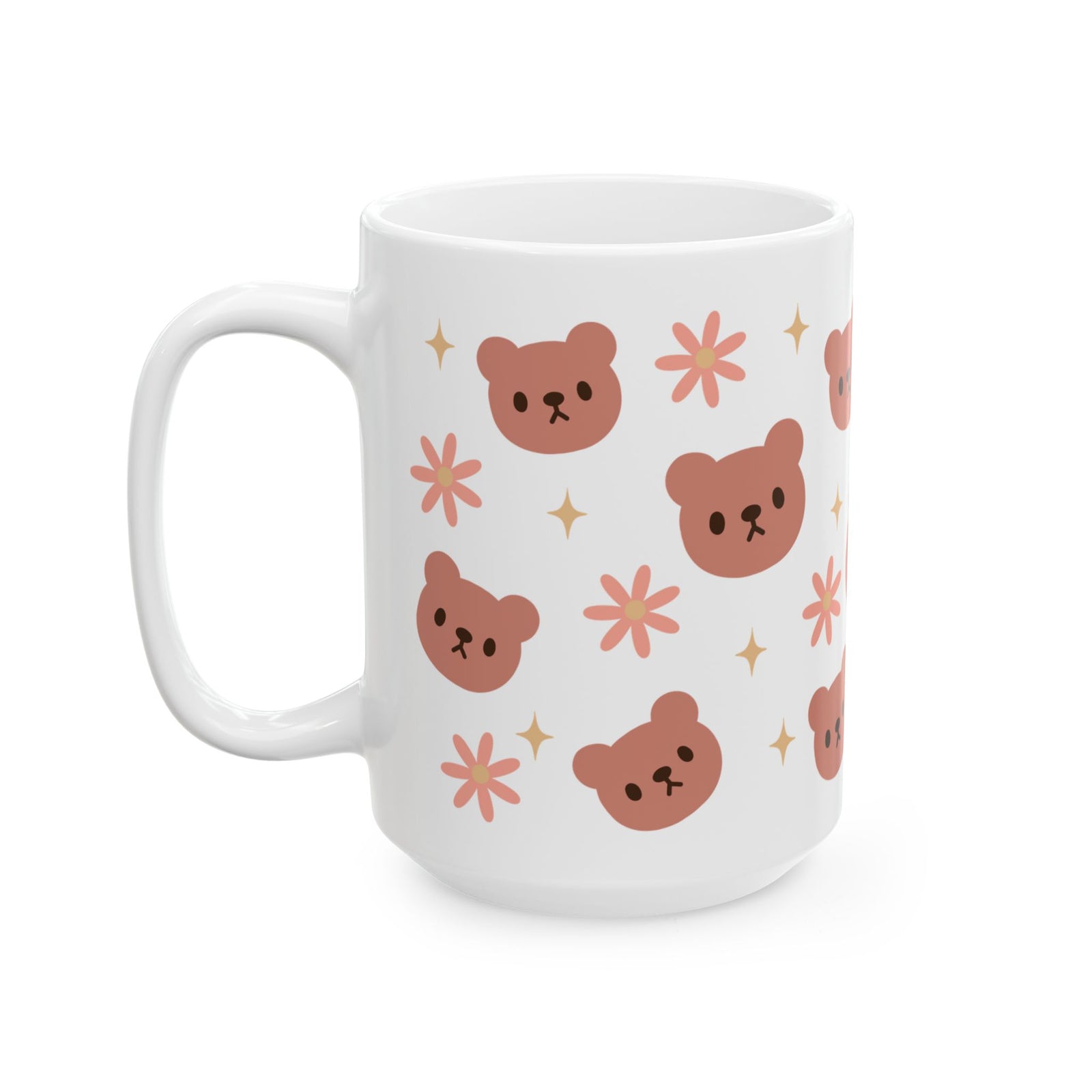 Beary Cute Mug Coffee Cup (11oz & 15oz) - Sydney So Sweet