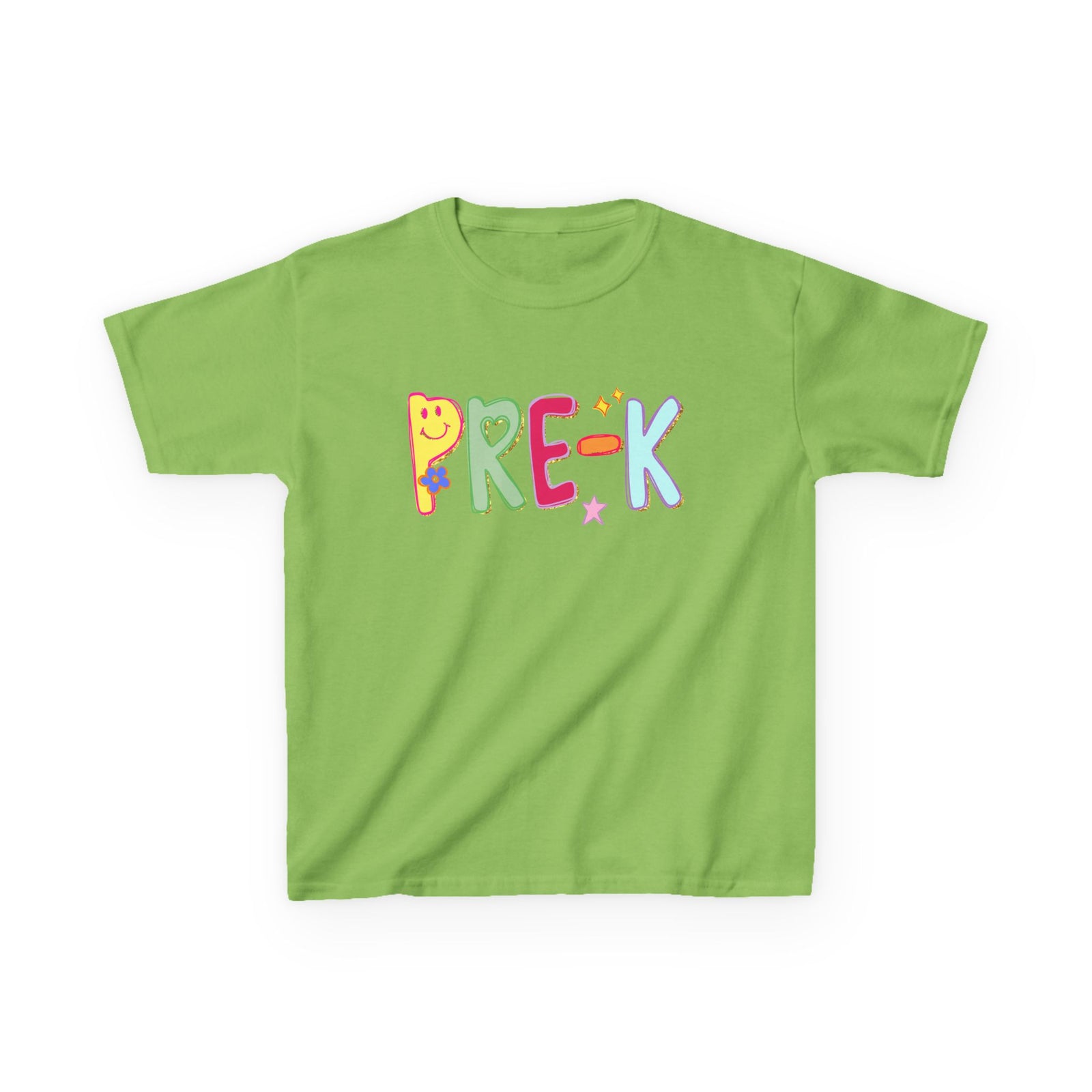 Pre-K Kids T-Shirt Cute & Colorful Back to School Preschool Tee