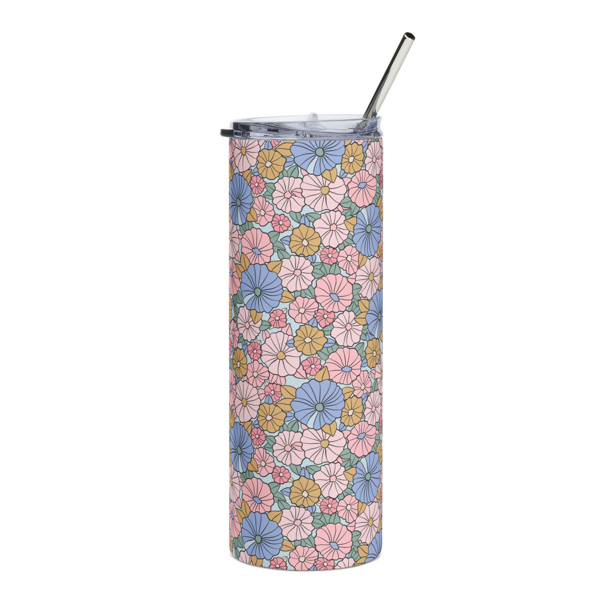 Dreamy Daisy 20oz Floral Stainless Steel Tumbler Insulated Travel Cup