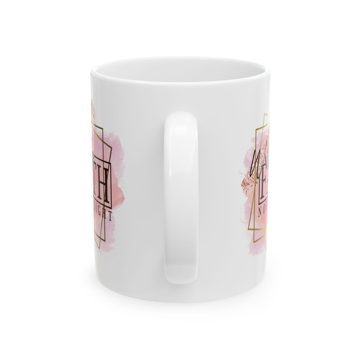 Walk By Faith Not By Sight Inspirational Mug Coffee Cup (11oz & 15oz) - Sydney So Sweet