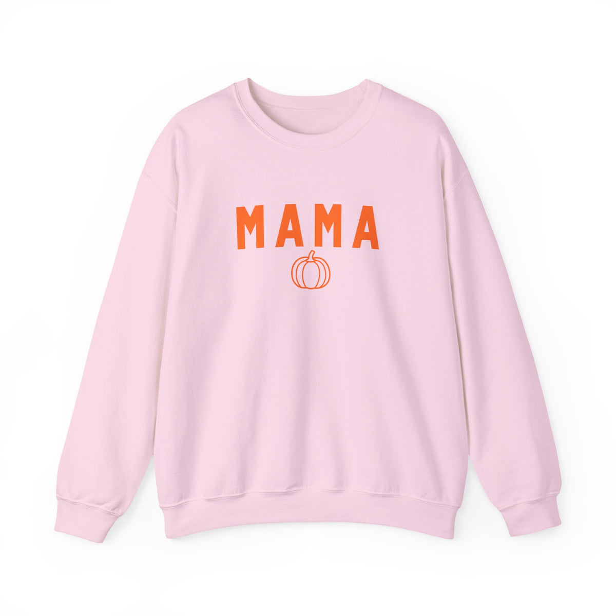 Mama Pumpkin Crewneck Sweatshirt Fall Mom Autumn Pullover
