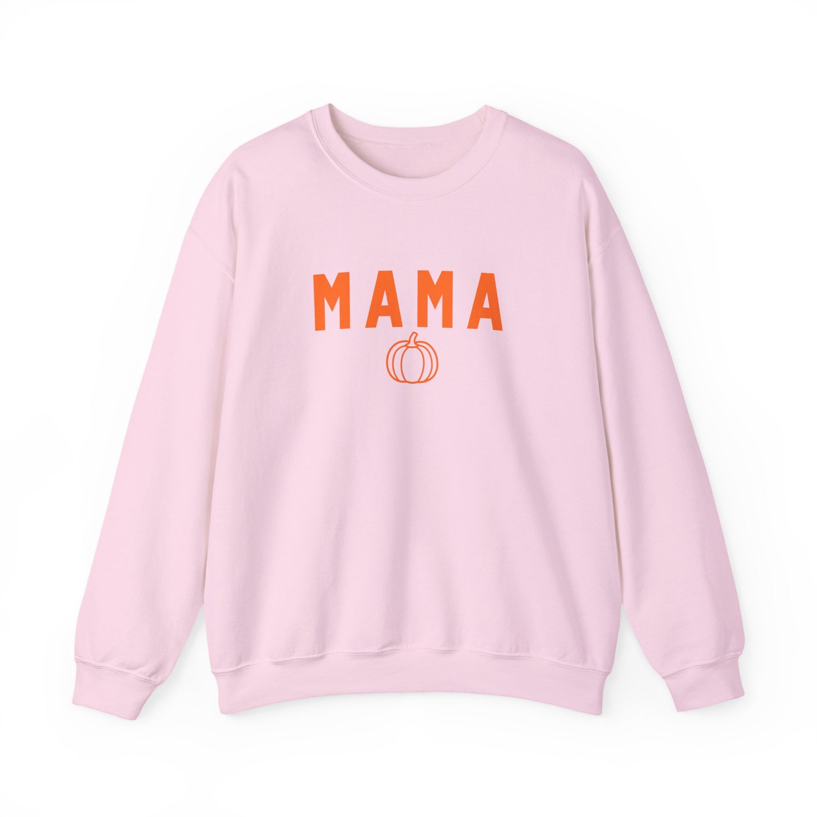 Mama Pumpkin Crewneck Sweatshirt Fall Mom Autumn Pullover