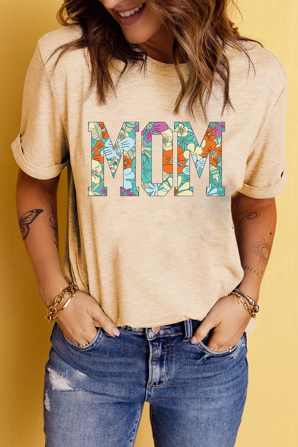 MOM Floral Graphic T-Shirt - Sydney So Sweet