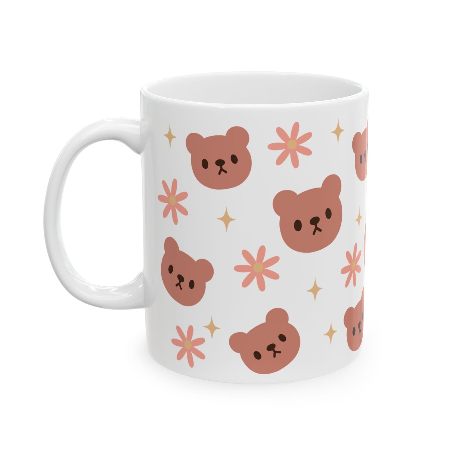 Beary Cute Mug Coffee Cup (11oz & 15oz) - Sydney So Sweet
